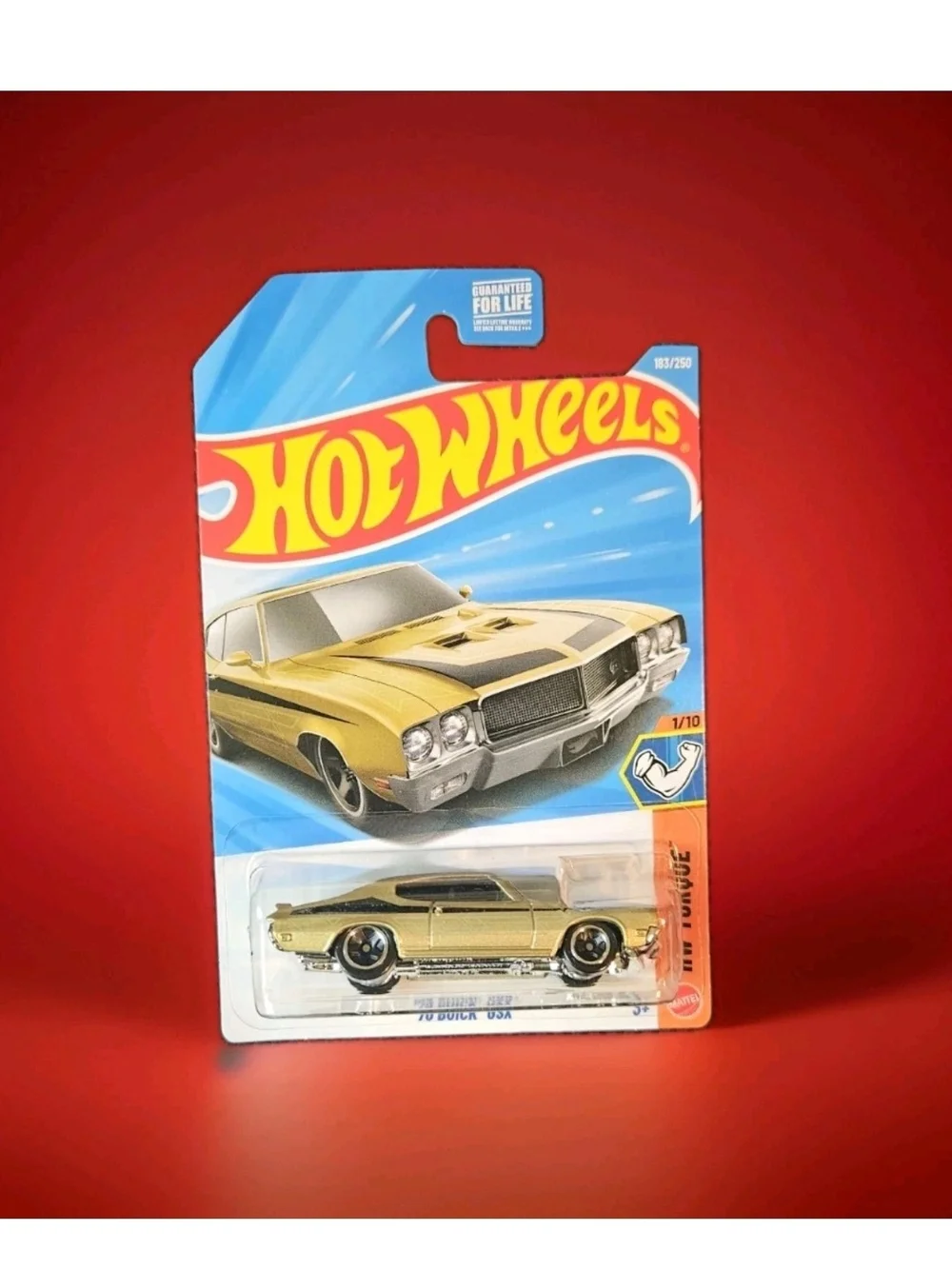 2026 Hot Wheels Gold 70 Buick GSX HW Torque #183